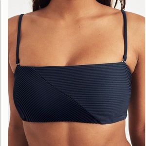 Hollister Brand new bandeau bikini top size large